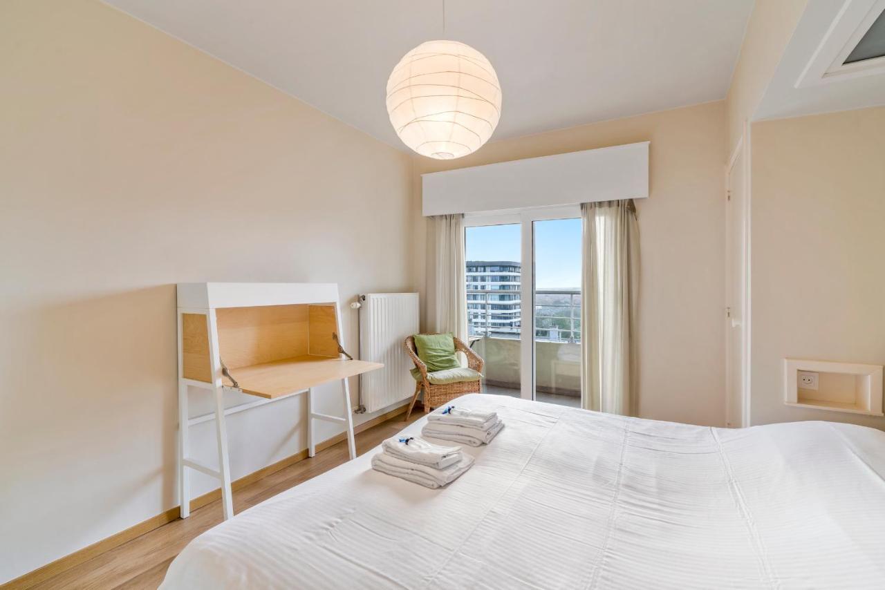 Zonnig Familie App Op Zeedijk Met Zeezicht Voor 6P Apartment Ostend Exterior photo